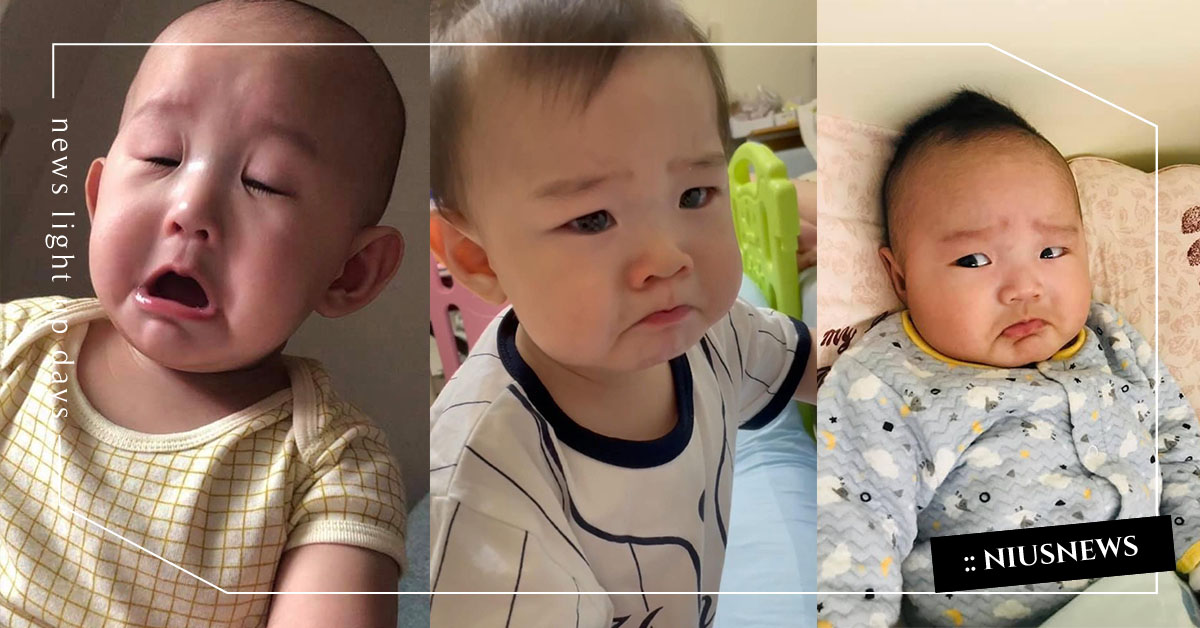 有沒有媽媽覺得寶寶被罵的表情超可愛？網友媽捕捉小孩哭哭前的0.001秒 哭、可愛、癟嘴、小孩、媽媽、可愛瞬間