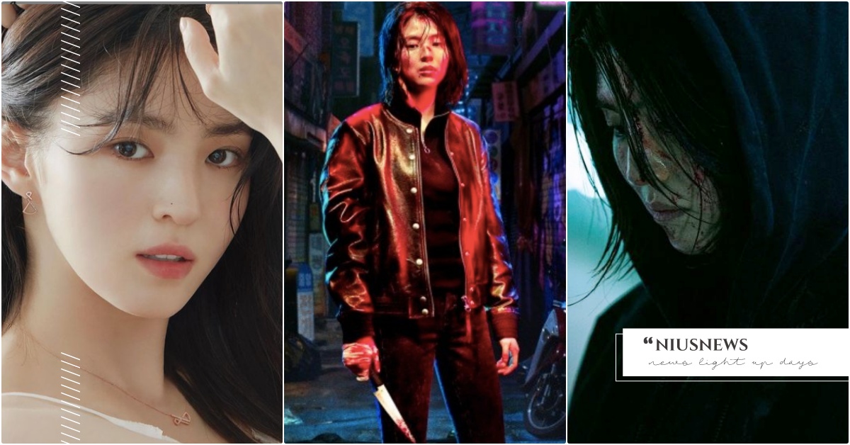 《無法抗拒的他》後韓素希新劇黑化！「滿身染血＋狠拿刀」衝擊照公開，女神：我來殺  無法抗拒的他、韓素希新戲、韓素希My Name、韓素希IG、2021韓劇