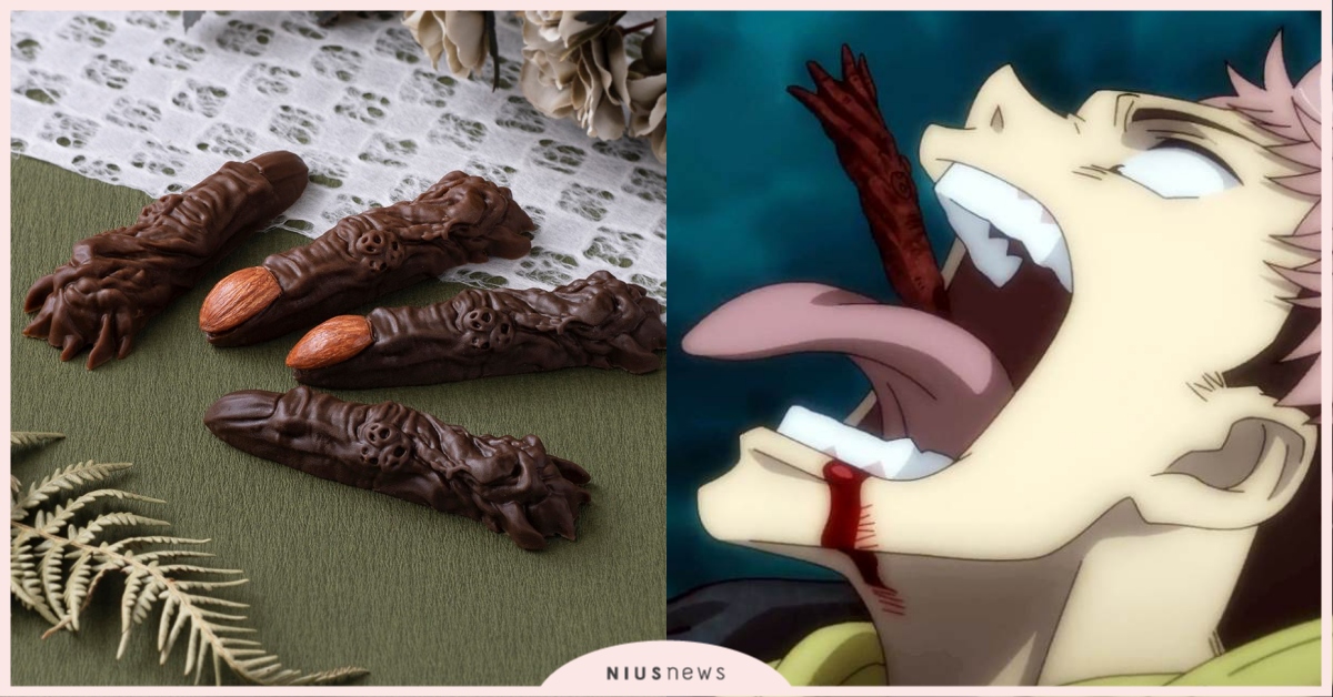 一吃秒變強！萬代《咒術迴戰》宿儺「手指造型模具」自製巧克力超逼真，網：咒靈找上門 萬代、咒術迴戰、宿儺、宿儺手指、動畫