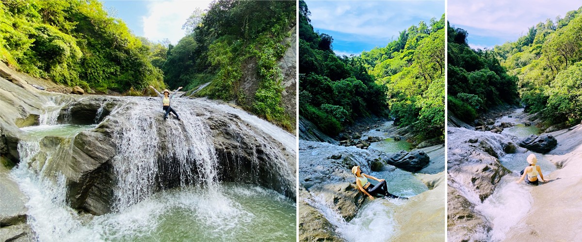 [台南楠西]阿拉溪斜瀑布群|天然双浴缸瀑布|網美IG熱門打卡秘境 台南景點、阿拉溪斜瀑群、雙浴缸瀑布、IG美景