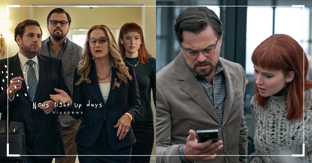 Netflix《千萬別抬頭》奧斯卡級陣容劇照＋預告釋出！李奧、梅姨、甜茶齊飆戲 Netflix、千萬別抬頭、珍妮佛勞倫斯、李奧納多狄卡皮歐、梅莉史翠普、凱特布蘭琪、電影