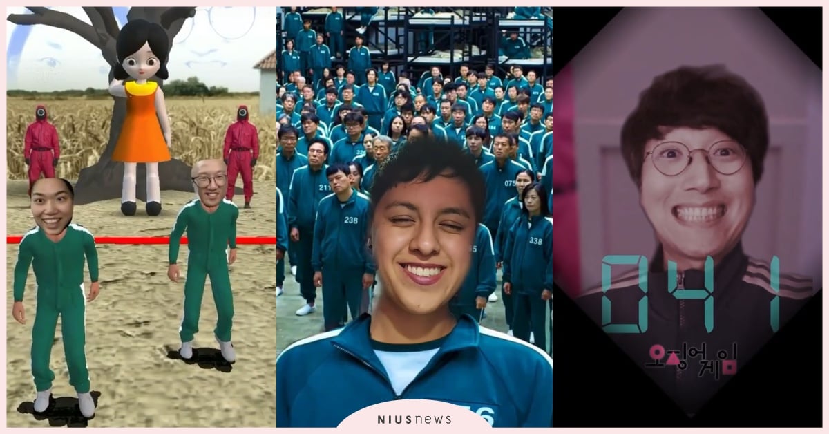 IG也能玩《魷魚遊戲》123木頭人！6個限動濾鏡推薦，參賽者「拍大頭照」神還原 魷魚遊戲、Squid Game、Netflix、Instagram、123木頭人、椪糖