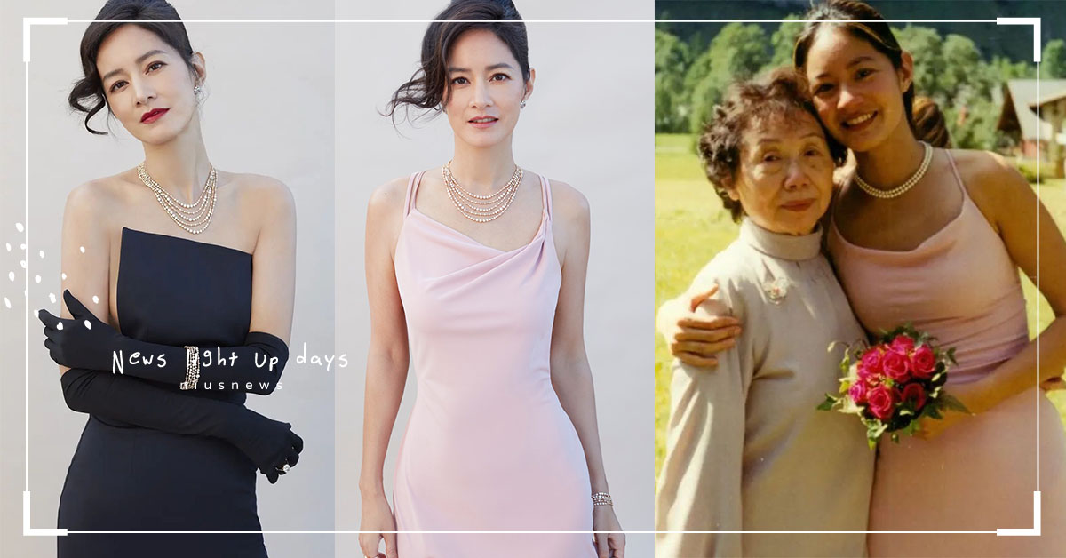 生了兩個小孩還穿得下20年前小禮服？Janet20年前v.s20年後只有變更美 Janet謝怡芬、Janet金鐘禮服、Janet粉色禮服、Janet20年前照片、Janet