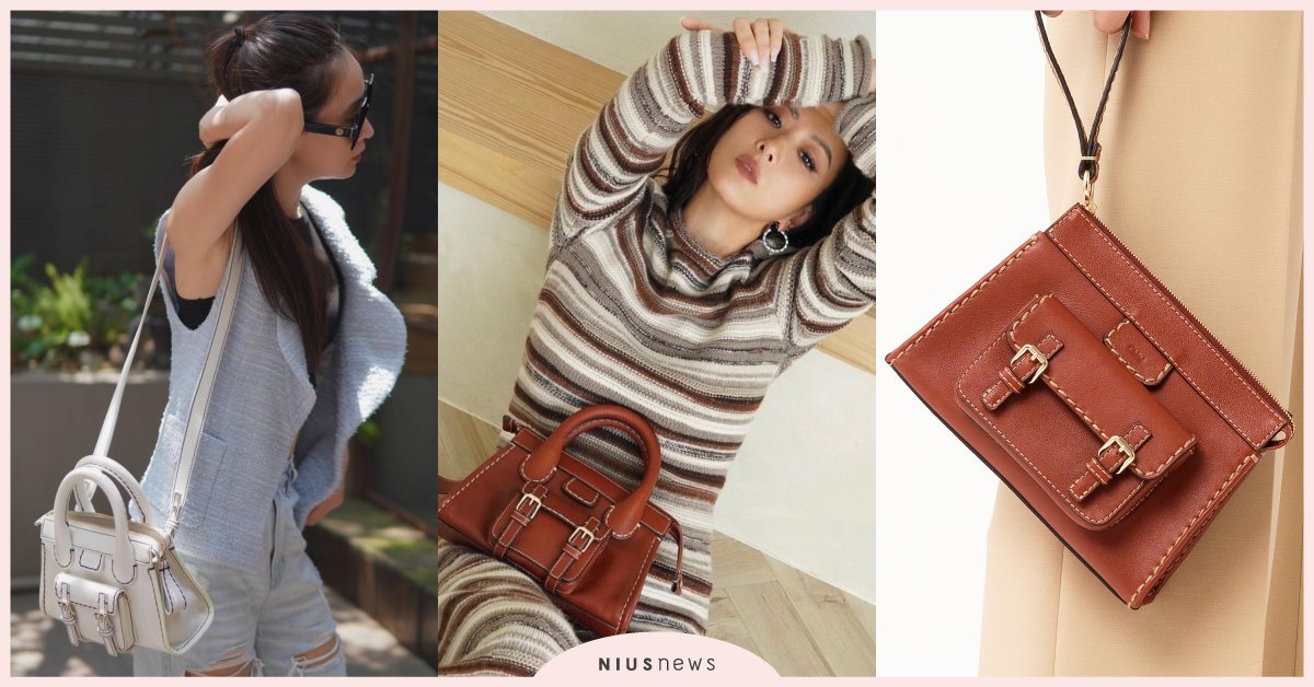 孫芸芸、李晶晶不怕撞包都在曬！Chloé Edith Bag回歸，焦糖色太美了！ 孫芸芸、李晶晶、Chloé、Edith Bag