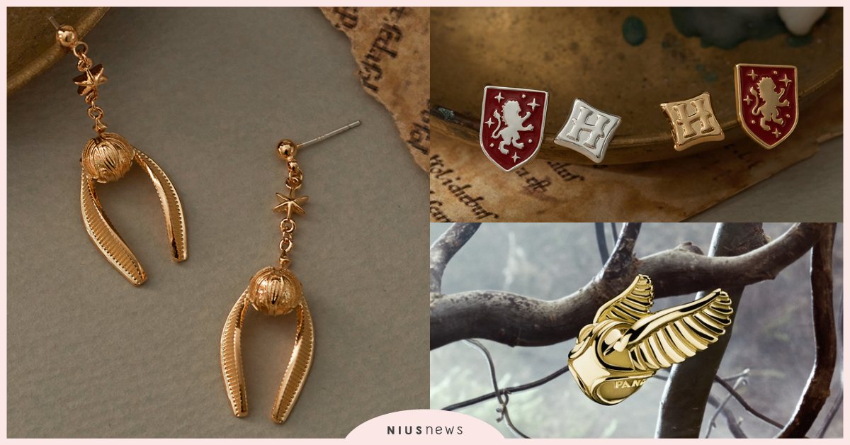 麻瓜出動！哈利波特聯名飾品系列，飛天鑰匙、金探子變小墜飾還有4大學院耳環！ 哈利波特、聯名、飾品、PANDORA、BONNY&READ