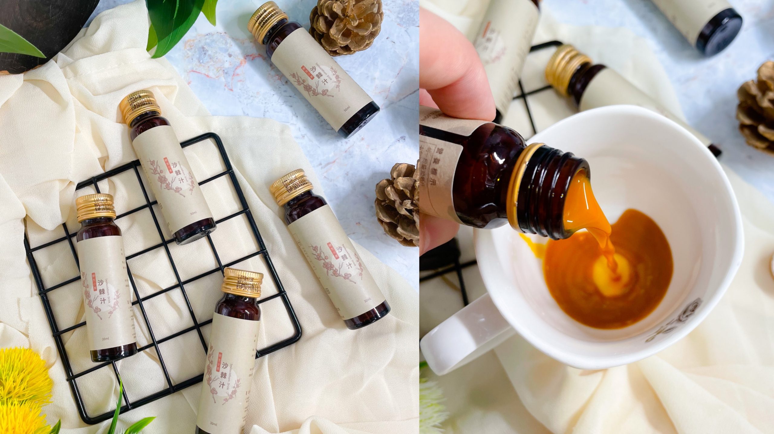 【開箱】沙棘膠原蛋白飲｜蒙古聖果沙棘果，補充營養又健康~ #沙棘果、#膠原蛋白飲、#蓁媺奈、#蒙古聖果、#營養補給