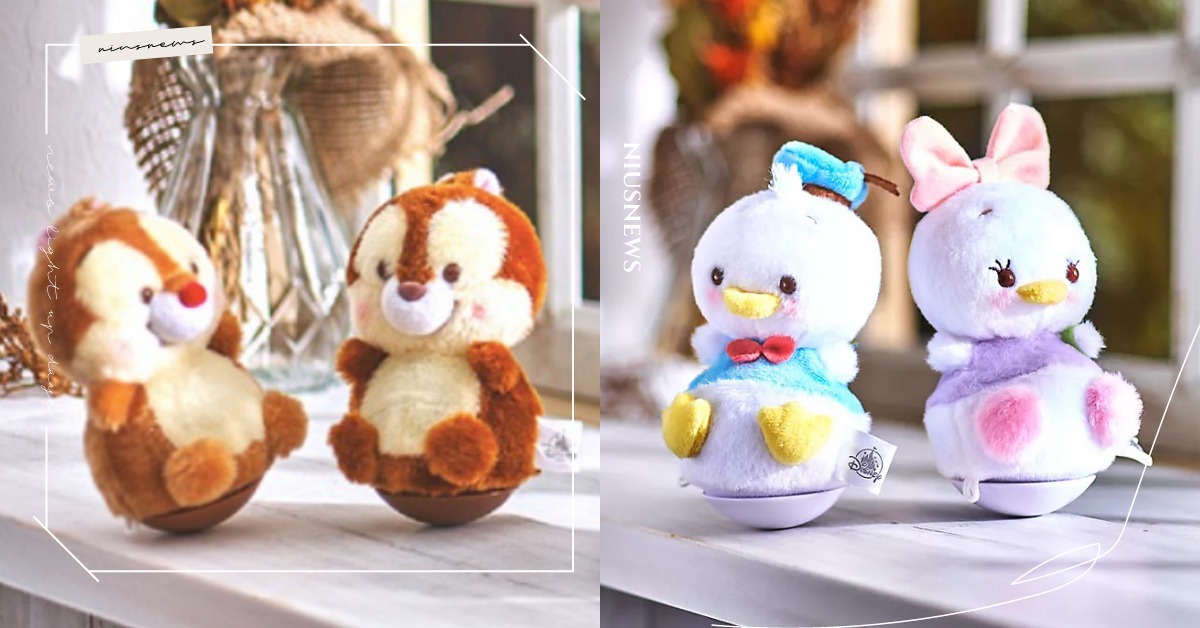 日本迪士尼「不倒翁系列毛絨娃娃」療癒登場！米奇＆米妮7位人氣明星搖晃亮相 日本、東京迪士尼、迪士尼、米奇、米妮、唐老鴨、黛西、史迪奇