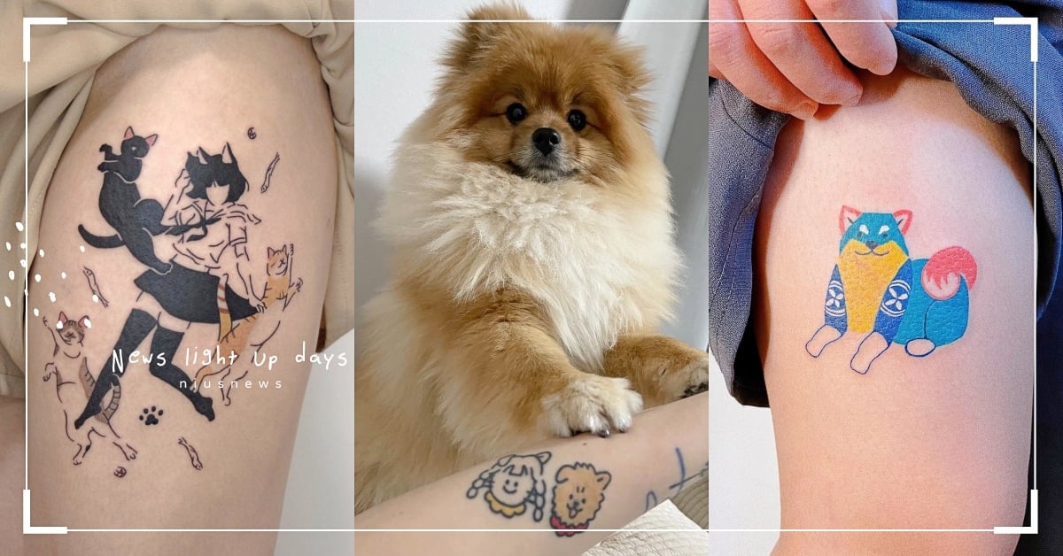 精選7位寵物刺青師推薦！「万一」擅長互動感、「傻蓋與皮」綺麗塗鴉風留下美好紀念！ 寵物刺青、刺青師、紋身、万一、傻蓋與皮