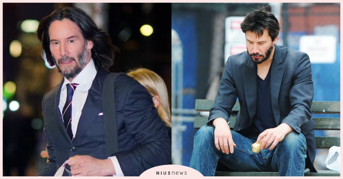 「悲傷的基努李維」引全網同情！本尊曝光當年路邊吃三明治只因為：「真的太餓了！」 基努李維、悲傷的基努李維、駭客任務