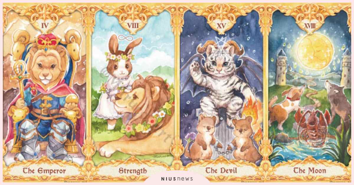 【塔羅測驗】愛情來了卻擦身而過？透視淺意識裡你的「戀愛能量」有幾分！ 塔羅占卜、塔羅、占卜、戀愛、愛情、兩性