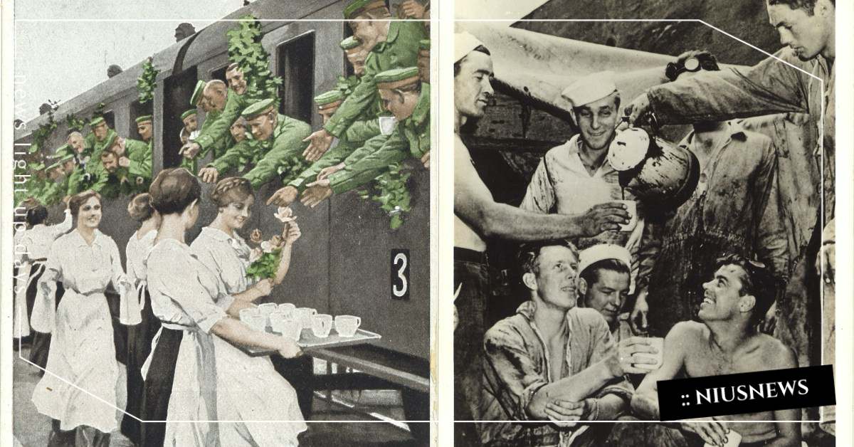 戰爭時期一杯熱咖啡能與彈藥相匹敵！閱讀百年明信片-烽火下的咖啡時光 咖啡誌、咖啡日安、everydaycoffee、咖啡、咖啡節