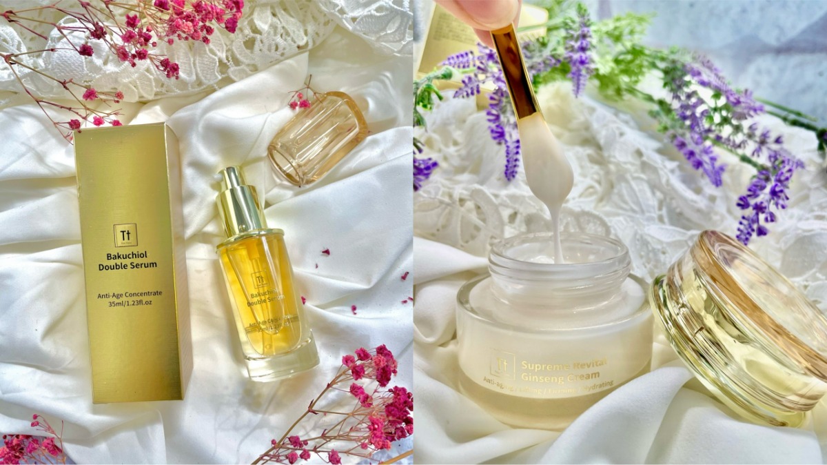 【開箱】TRUE TISANE 奇蹟逆齡修護組｜舒緩肌膚不適感，由內而外恢復光澤 TRUE TISANE、奇蹟逆齡修護組、奇蹟修護人參絲綢霜、奇蹟修護補骨脂雙精粹、天然草本植萃