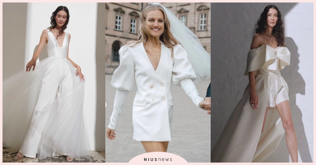 婚紗也能超有個性！德國婚紗品牌Kaviar Gauche，西外、褲裝都能配白紗！ 德國婚紗品牌、婚紗、婚禮