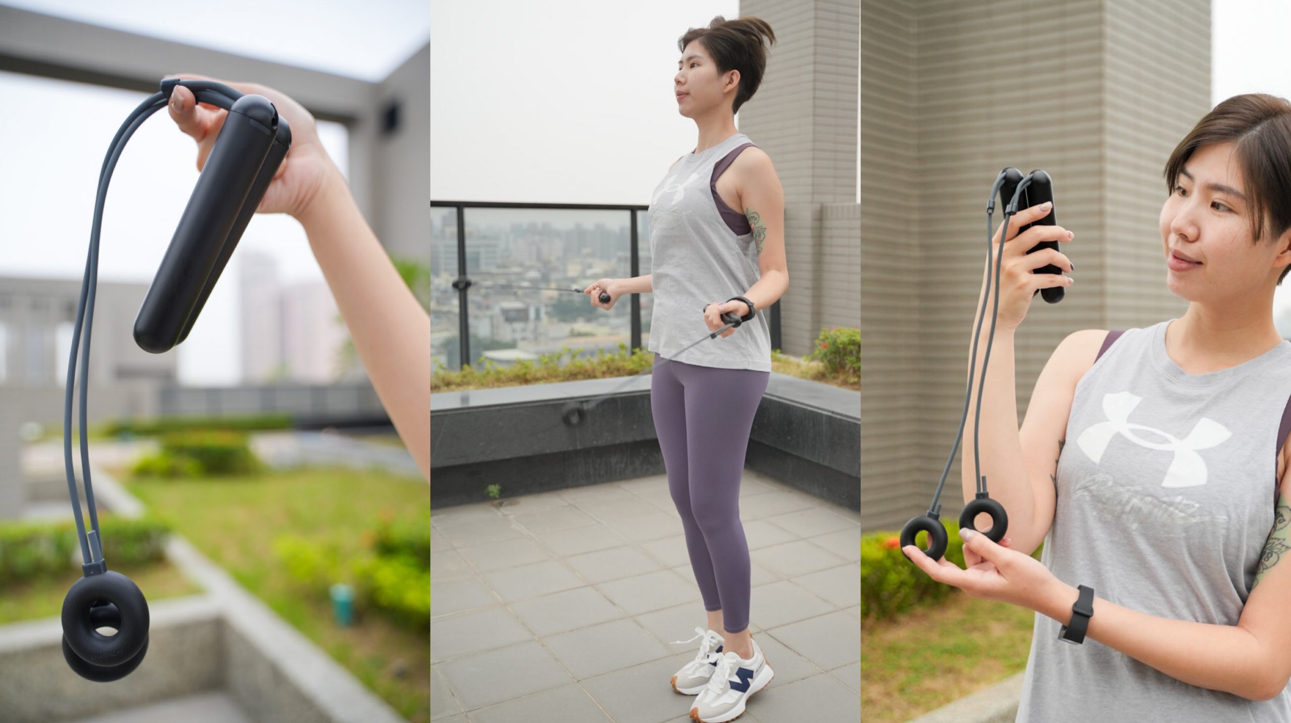 不管到哪裡都可以跳的智慧跳繩 智慧跳繩、跳繩、運動燃脂