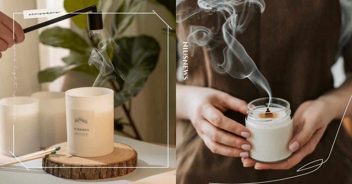 別再用嘴吹熄！香氛蠟燭5個使用技巧快筆記，跟著做不再冒黑煙、保留原始香氣不走味 香氛蠟燭、蠟燭、保養秘訣