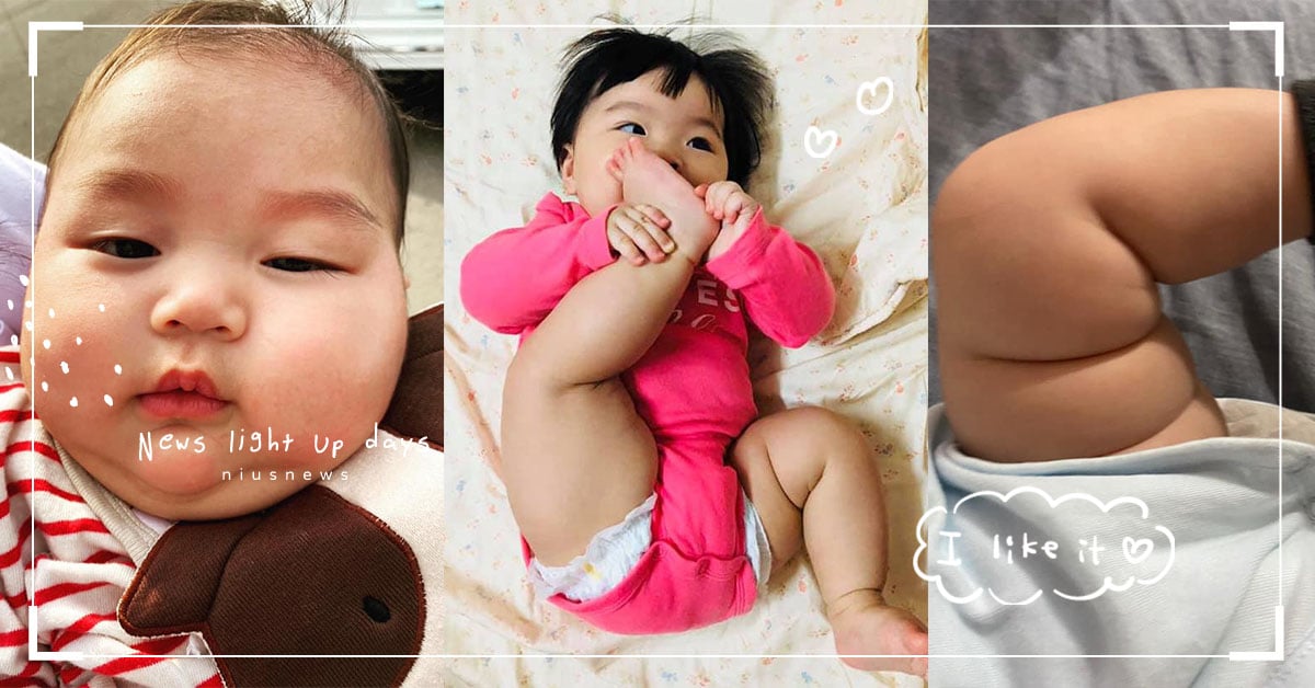 最愛寶寶身上哪一塊肉：嘴邊肉、腿庫肉？網友媽票選第一名是它！ 嫩嬰、吸嬰、可愛、嘴邊肉、腿庫、媽媽的愛、投稿