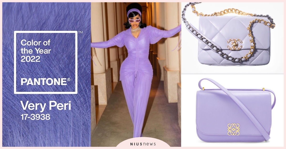 2022必收「長春花藍」精品包推薦！小香19包、LOEWE斜背小方包，款款都夢幻 長春花藍、2022年度色、精品包