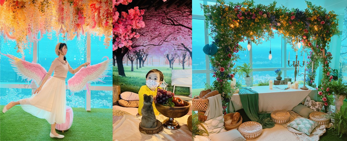 台北101觀景台雲端上的野餐秘境全新風格野餐波希米亞渡假風 