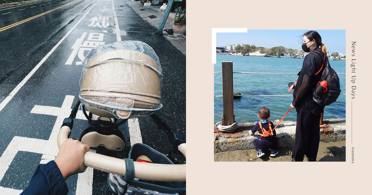 歐陽靖冒雨推娃娃車狂奔，被路人嫌棄不是好媽媽？飆淚喊：我很努力了！ 歐陽靖、路人、正義魔人、媽媽、壓力