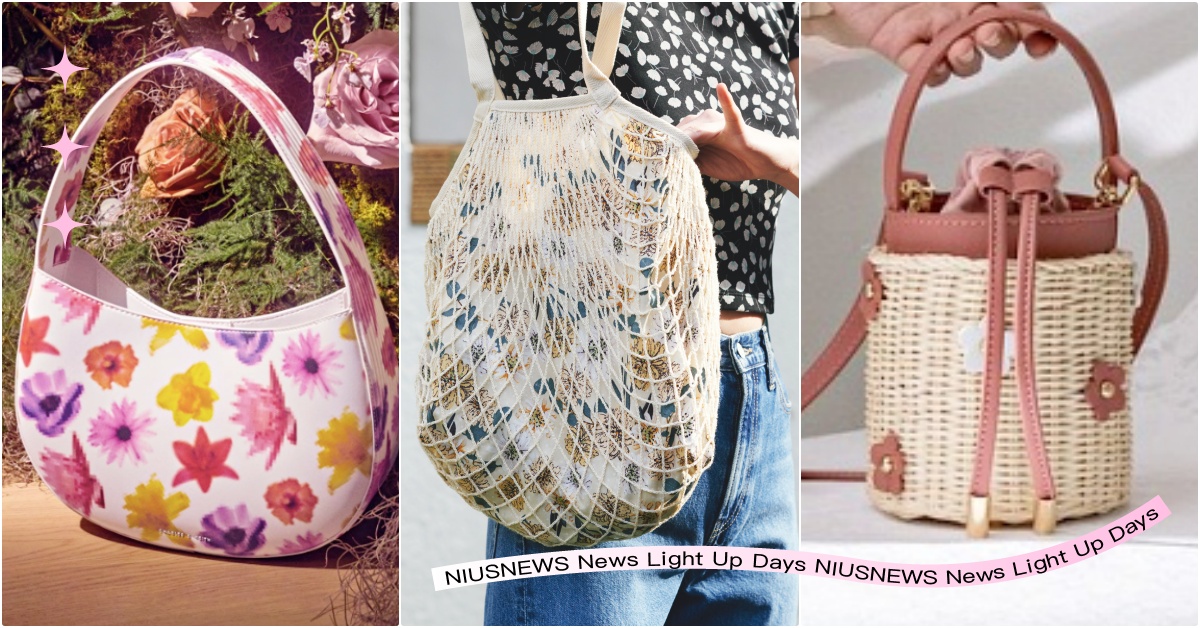 2022春季8顆「平價小花包」推薦！UNIQLO聯名包、ZARA旅行包不到1千3 2022包包推薦、2022小花包推薦、ZARA小花苞、CHARLES&KEITH小花包、小CK小花包、SAMOONDOH台灣、MaisondeFLEUR台灣、春天包包品牌推薦、UNIQLO聯名PAUL& JOE