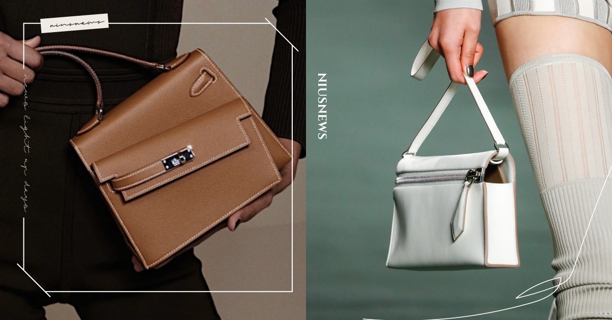 熱賣預感！愛馬仕秋冬大秀新包曝光，肩背不對稱凱莉包、新款拉鍊腋下包來了！ 愛馬仕、Hermès、凱莉包、WOC、腋下包、2022秋冬