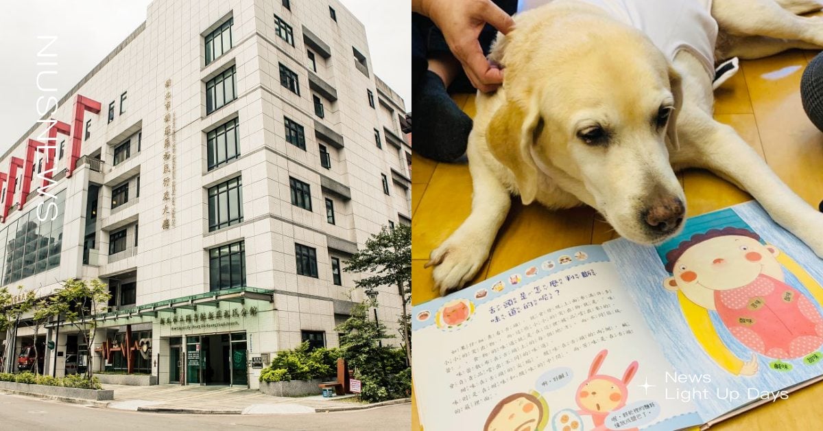 全國首創！「寵物友善圖書館」6大亮點一次看，毛孩辦證入館還有狗醫生伴讀服務！ 寵物友善圖書館、寵物友善、寵物出去玩、新北市寵物友善、新北市立圖書館新莊裕民分館、狗醫生