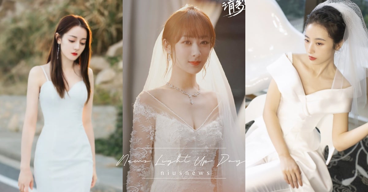 10位陸劇女星婚紗PK！《餘生》楊紫唯美，迪麗熱巴完美身材，周雨彤褲裝超霸氣！  陸劇女星、陸劇、婚紗、白紗、楊紫、迪麗熱巴、周雨彤、劉詩詩、吳倩、邢菲、秦嵐、李一桐、梁潔、章若楠