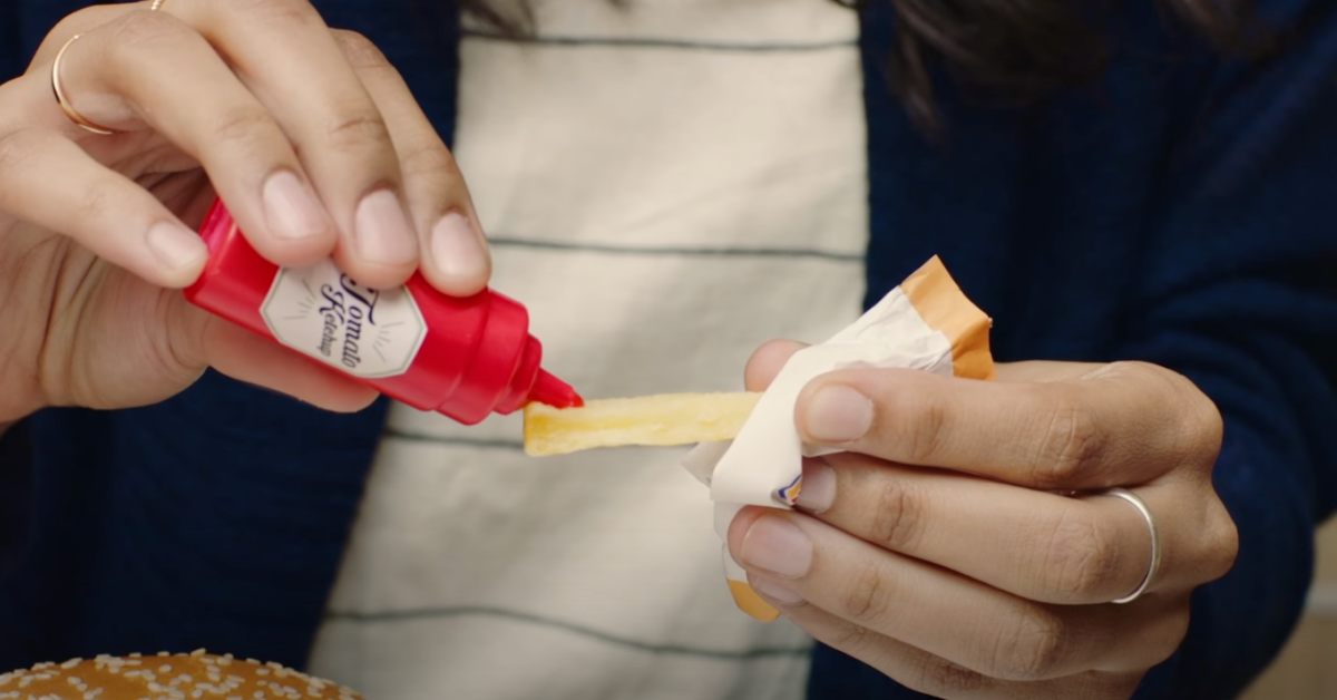 想吃薯條又怕胖？來試試單根薯條 法國、漢堡王、薯條、搞笑