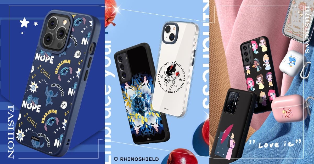 這波手機殼太「殼」以！迪士尼經典角色史迪奇、獅子王、白雪公主、小美人魚即刻入手 犀牛盾、手機殼、防摔、3C週邊、迪士尼