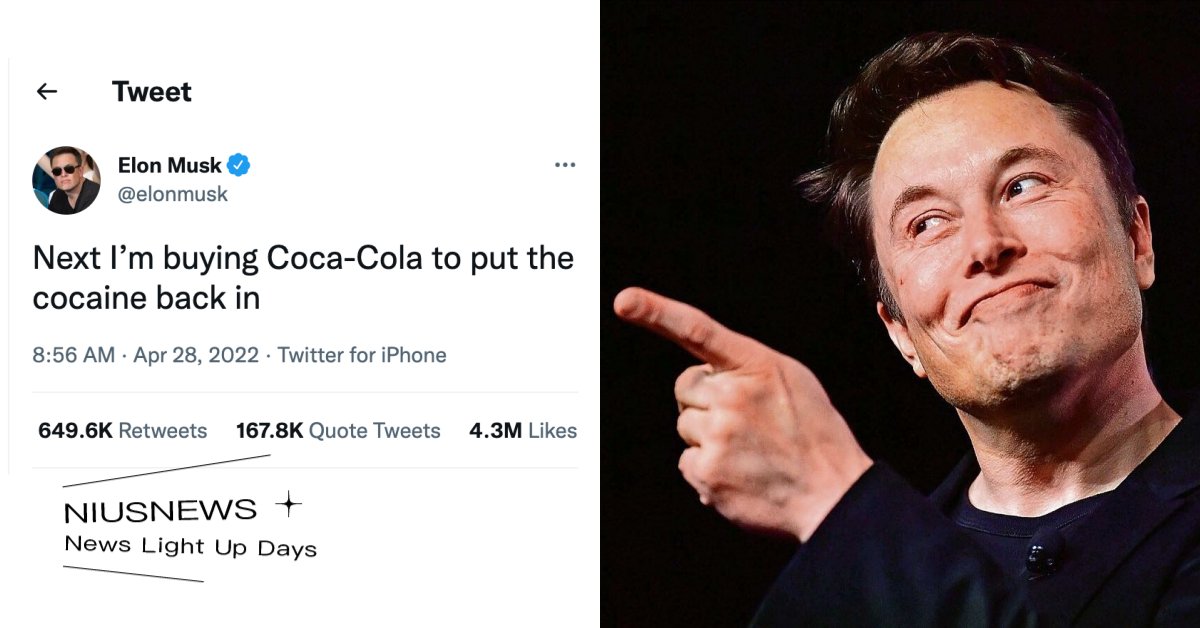 馬斯克到底還要買多少公司？！Twitter上大玩言論自由，更狂言要收購可口可樂 馬斯克、Elon Musk、Twitter、可口可樂、言論自由