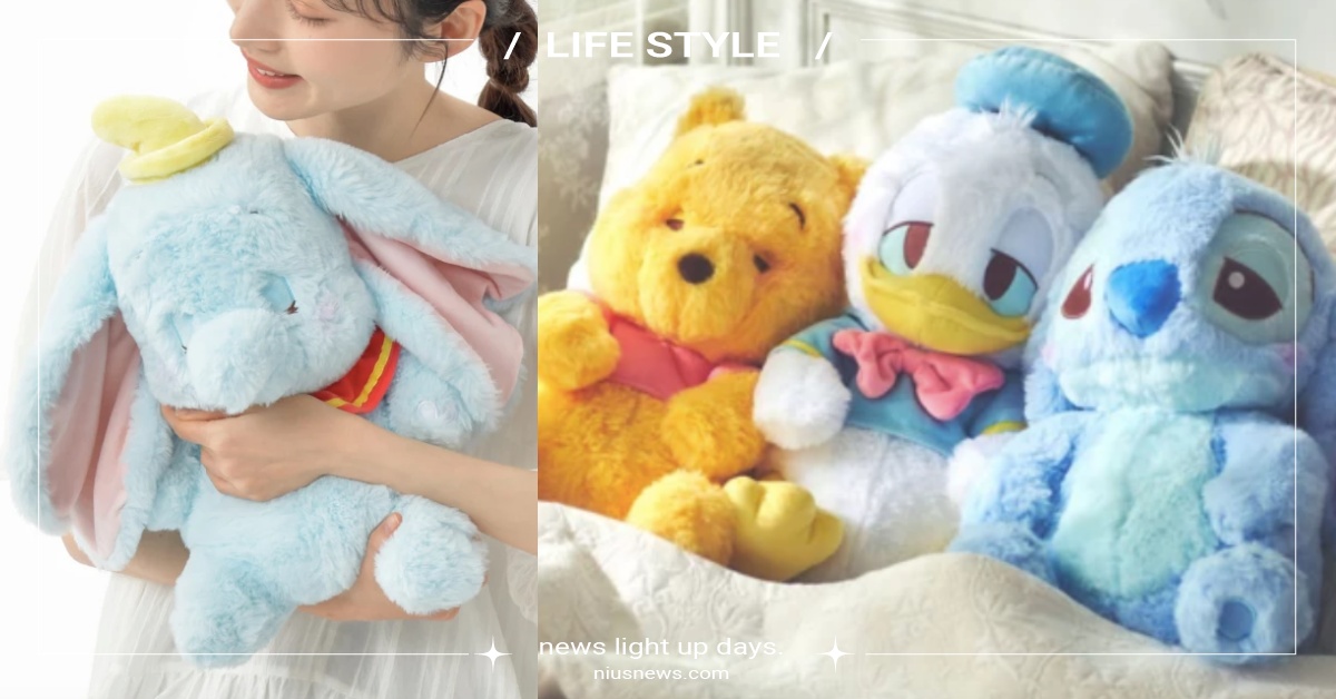 「迪士尼愛睏玩偶」8款可愛開賣必收！小熊維尼呼呼大睡、奇奇蒂蒂睡到並軌 迪士尼、小熊維尼、唐老鴨、奇奇蒂蒂、瑪麗貓、史迪奇、熊抱哥、小飛象