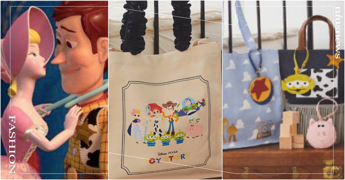 日牌《玩具總動員》聯名「胡迪＋牧羊女情侶玩具包」神還原！夾到三眼怪隨身揹出門 卡通聯名包、玩具總動員聯名、玩具總動員吊飾、Maison de FLEUR聯名、三眼怪