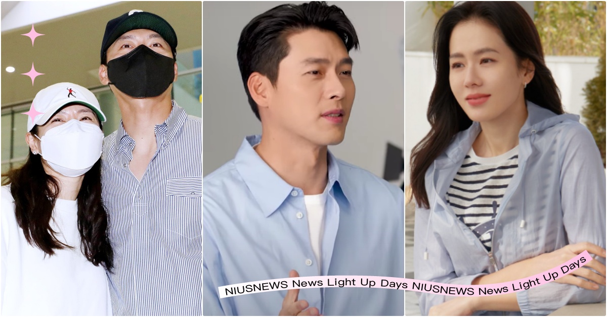 玄彬＆孫藝珍蜜月後首度露臉！「藍上衣＋牛仔褲」隔空情侶裝放閃，男神自爆挑育兒用品 玄彬孫藝珍、玄彬孫藝珍婚禮、玄彬孫藝珍蜜月、玄彬孫藝珍代言廣告、玄彬孫藝珍近況、韓星蜜月、2022韓星婚禮結婚、元旦情侶、玄彬孫藝珍美國、玄彬代言、孫藝珍代言、韓星蜜月旅行