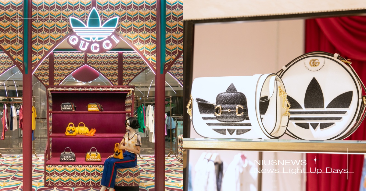 GUCCI×adidas聯名大玩華麗復古風！GG＋三葉草包款必收、配件細節一次看 GUCCI、adidas、聯名、三葉草、復古運動風、adidas Originals
