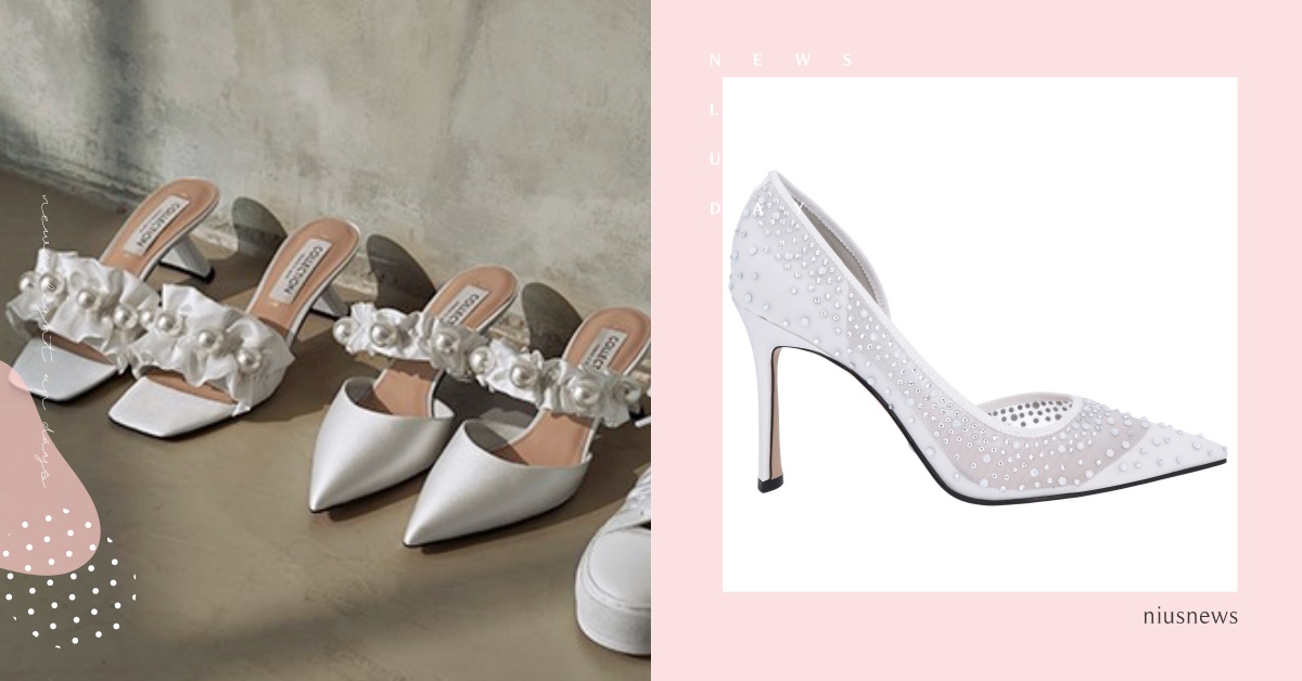 美到想婚！小CK全新「婚鞋系列」，夢幻緞面珍珠、透膚網紗水鑽3千內入手！ 小CK、CHARLES & KEITH、婚紗、婚禮、婚鞋、結婚季、六月新娘