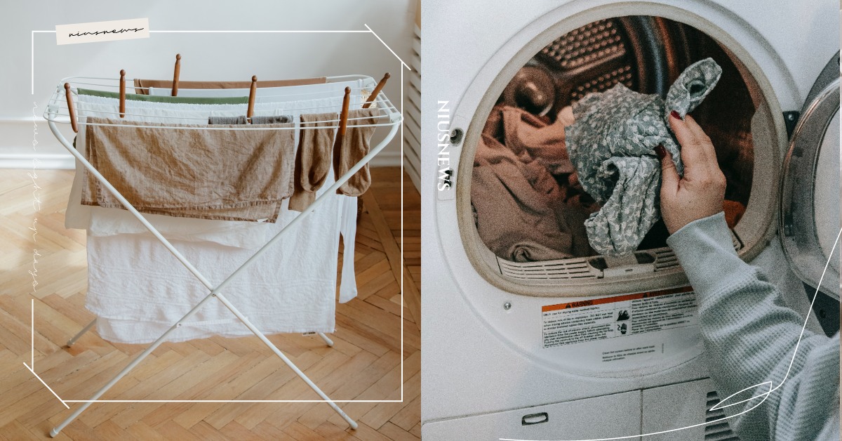 梅雨季衣服總晾不乾？4招聰明「洗衣＆曬衣方法」跟著學，洗完不怕飄出尷尬酸臭味  梅雨季、發霉、衣物異味、酸臭味、柔軟精