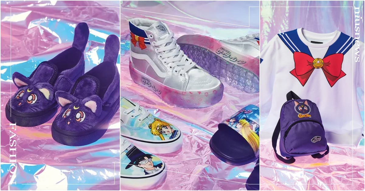 VANS《美少女戰士》11雙聯名「月光仙子鞋＋露娜黑貓鞋」開賣！燕尾服蒙面俠現身 美少女戰士聯名、美戰聯名、美少女戰士鞋、美少女戰士30週年周邊、美少女戰士球鞋拖鞋