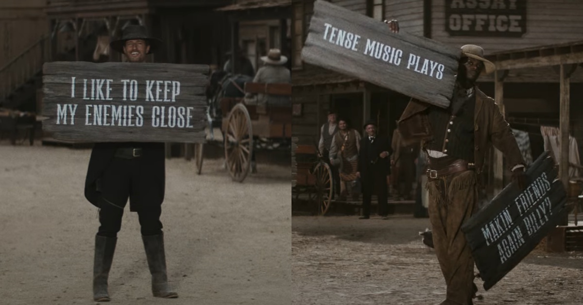 聽不清楚我說啥？老子直接拿出字幕  字幕、牛仔