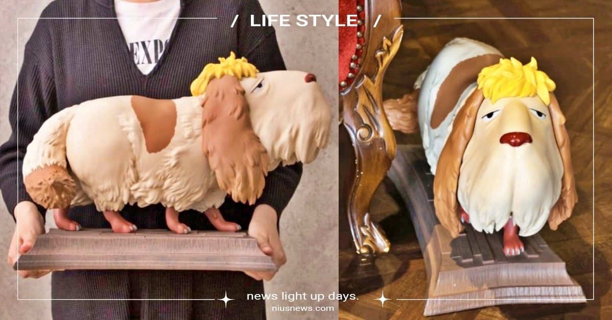 100%真實尺寸！《霍爾的移動城堡》「老狗狗因因」連皺毛都還原，狗奴絕對必收！ 霍爾的移動城堡、老狗狗因因、巨型公仔、橡子共和國、莎莉曼夫人