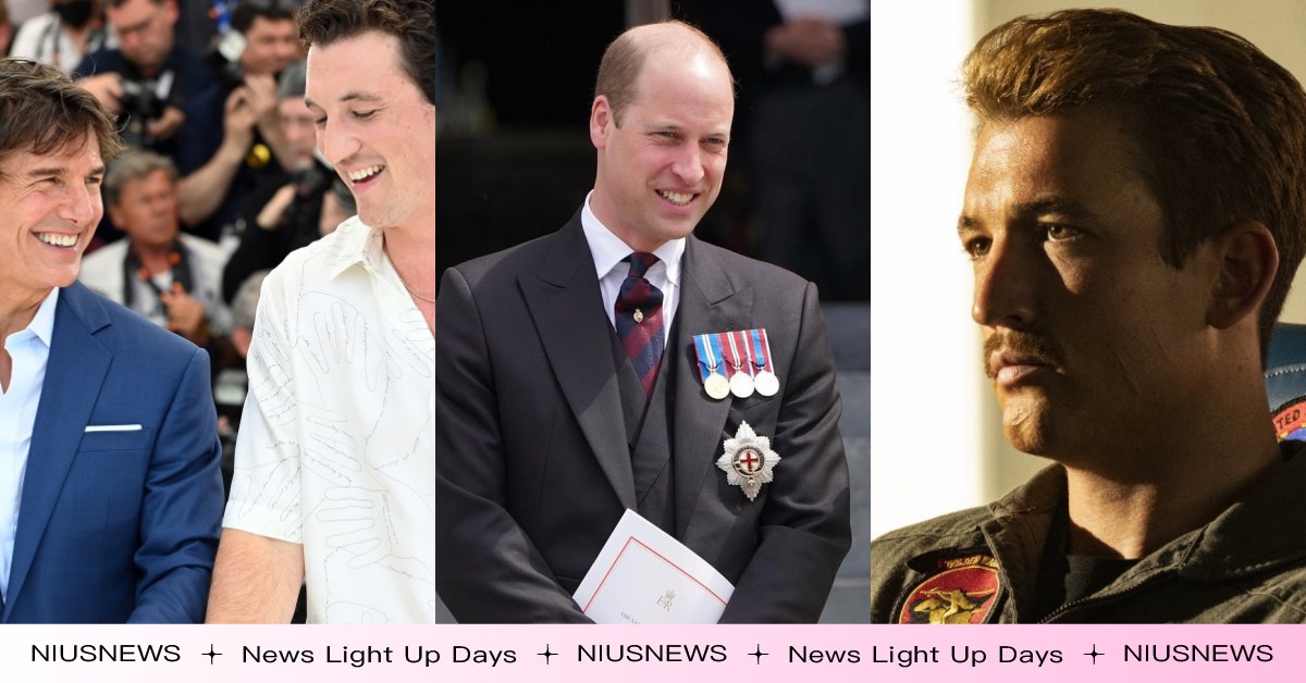 《捍衛戰士：獨行俠》「公雞」被爆料是王室粉？狂盯威廉王子還告白：好愛你的眼睛 捍衛戰士、捍衛戰士獨行俠、麥爾斯泰勒、喬漢姆、湯姆克魯斯