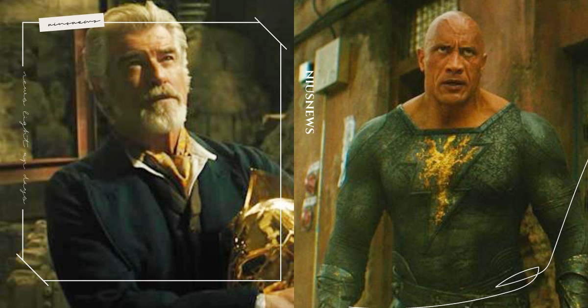 巨石強森《黑亞當》預告秀超強戰鬥力！最帥007皮爾斯布洛斯南「命運博士」造型曝光 巨石強森 、黑亞當、預告、DC宇宙、皮爾斯布洛斯南、命運博士、超級英雄