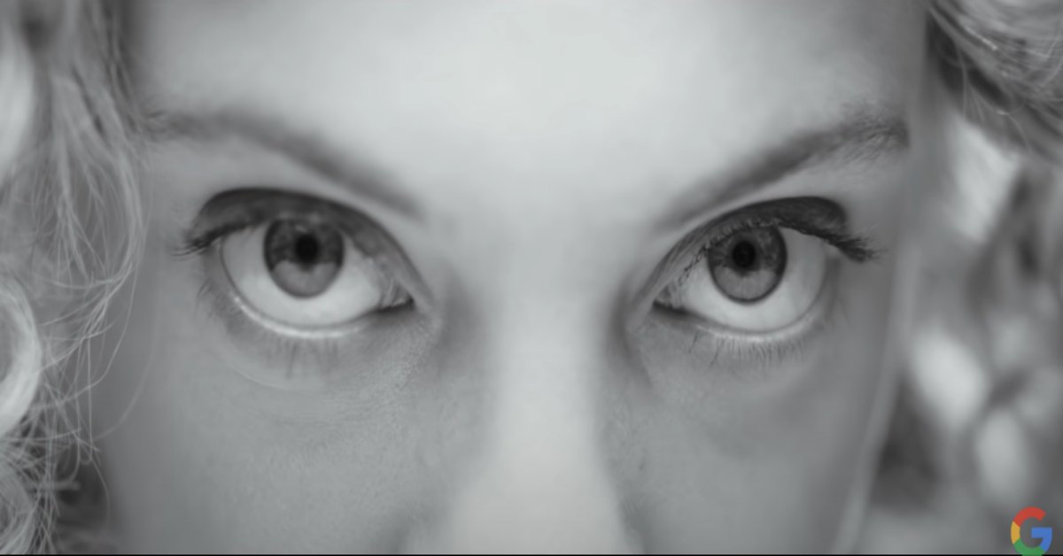 眼神可以說話，不只是一種譬喻 Google、眼睛、look to speak