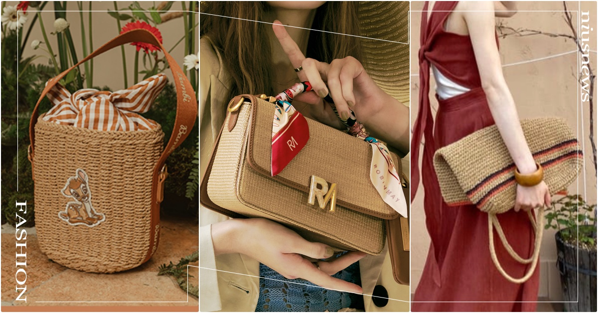 2022春夏5咖「平價編織包」推薦！小CK奶油白水桶包、小鹿斑比聯名度假必須帶上 編織包推薦、藤編包包推薦、2022春夏包包推薦、台灣平價包包品牌、小資女包推薦、小CK包包推薦、ZARA包包推薦、ROBINMAY包包推薦、小CK編織包、ZARA編織包、Grace Gift小鹿斑比聯名、Ungrid台灣