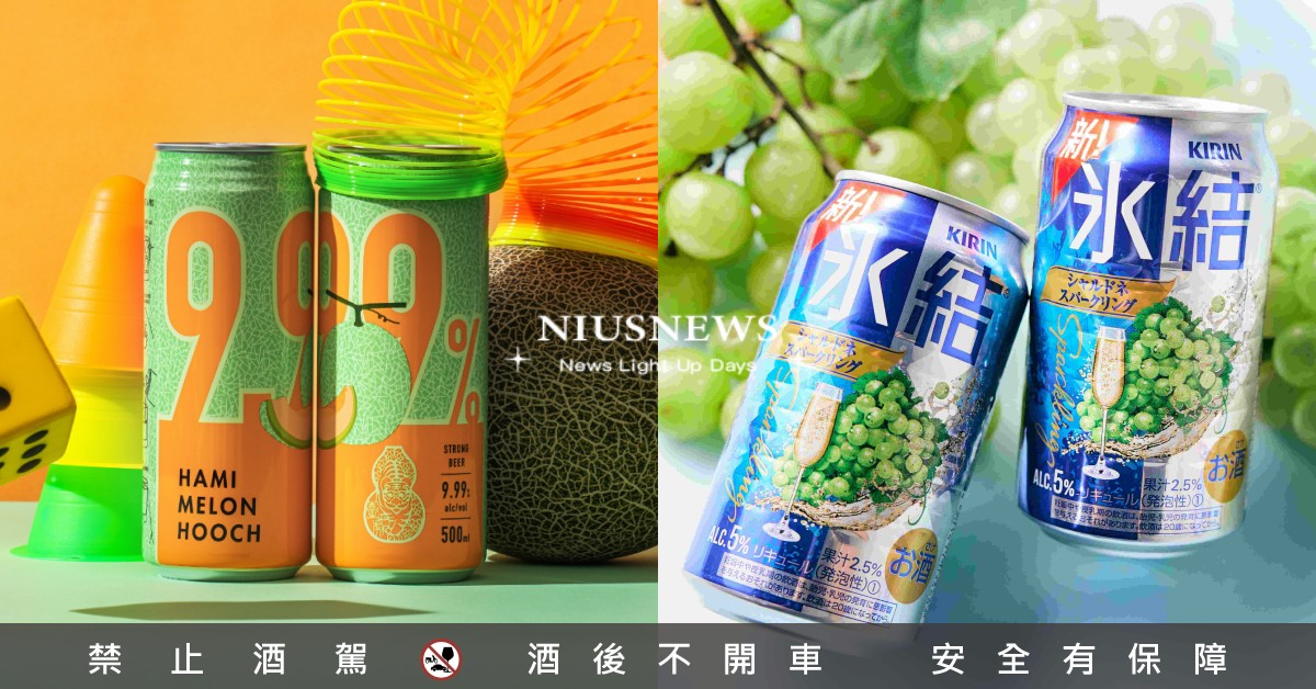 7、8月24款酒類新品推薦！臺虎精釀「檬檬冬冬」酸甜可口、激旨「哈密瓜」香甜微醺 啤酒、調酒、新品、7月、氣泡酒、罐裝調酒、酒類新品、臺虎精釀