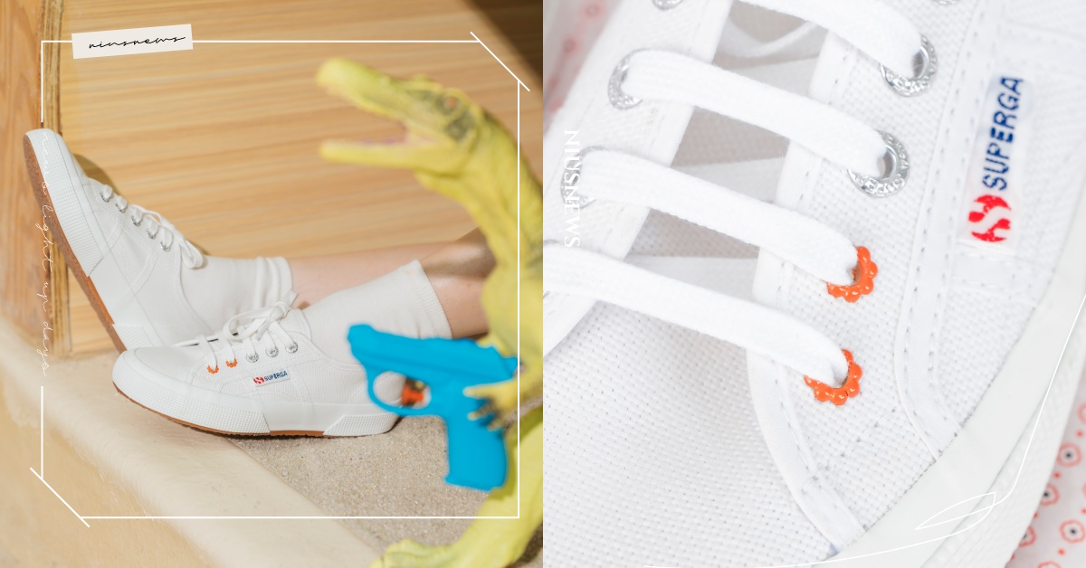 mini matters聯名Superga小白鞋細節曝光！全新小花系列太Q了！ mini matters、Superga、聯名、小白鞋、印花、泳衣