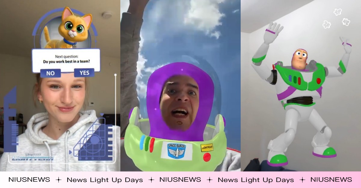 5個《巴斯光年》IG限動濾鏡！迪士尼推「測你最像哪個角色」，白襪重現超Q嗶啵嗶啵 迪士尼、皮克斯、巴斯光年、限動濾鏡、IG濾鏡、IG限時動態、Lightyear、濾鏡、buzz lightyear、Disney、玩具總動員