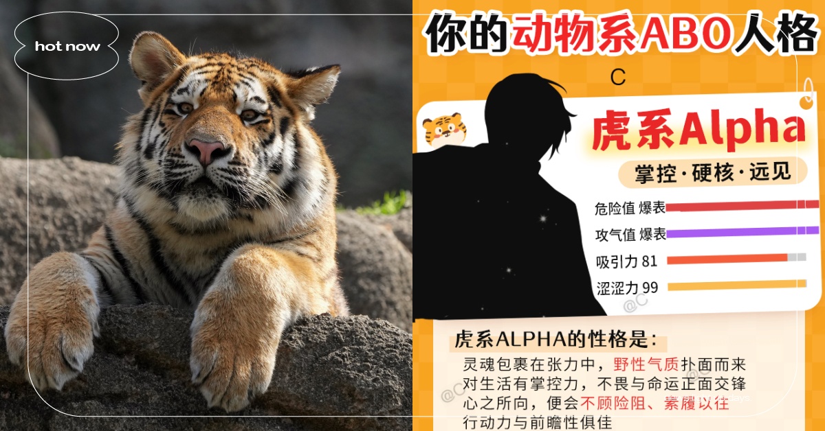心理測驗「你的動物系ABO人格」！5題測出神準性格解析＋理想相處模式！ 寵物圈圈、寵物吃喝玩樂、動物、心理測驗、動物心理測驗