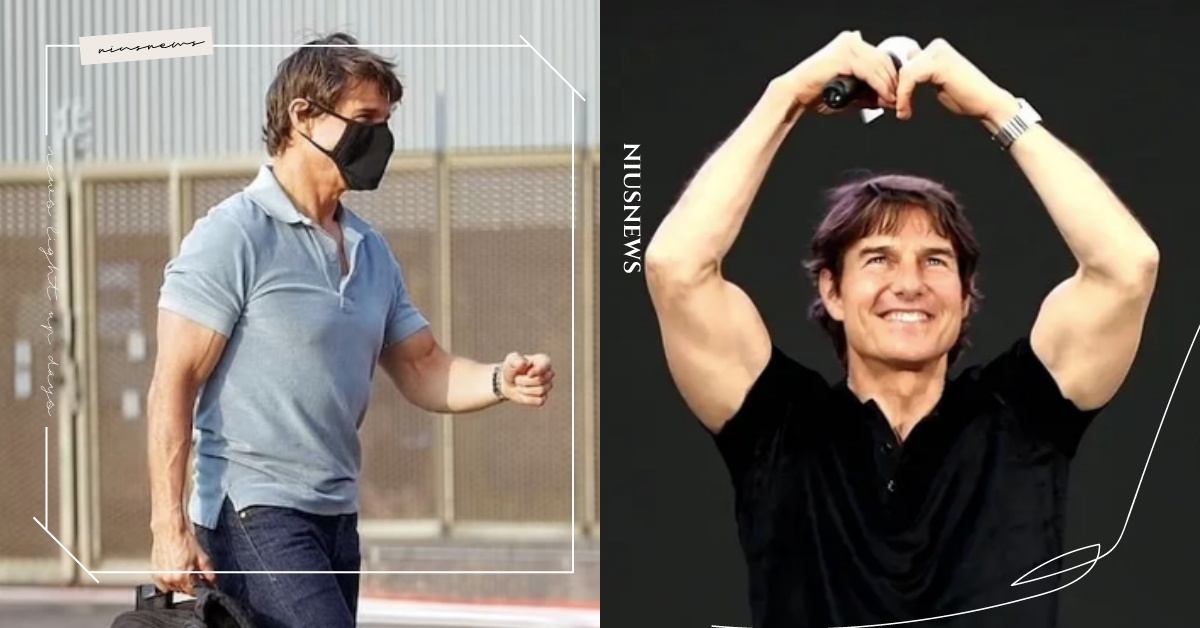 阿湯哥南韓宣傳《捍衛戰士2》！大擺倒V、臉頰愛心寵粉，59歲炸出結實二頭肌！ 湯姆克魯斯、捍衛戰士2、獨行俠、南韓、宣傳、偶像POSE、二頭肌