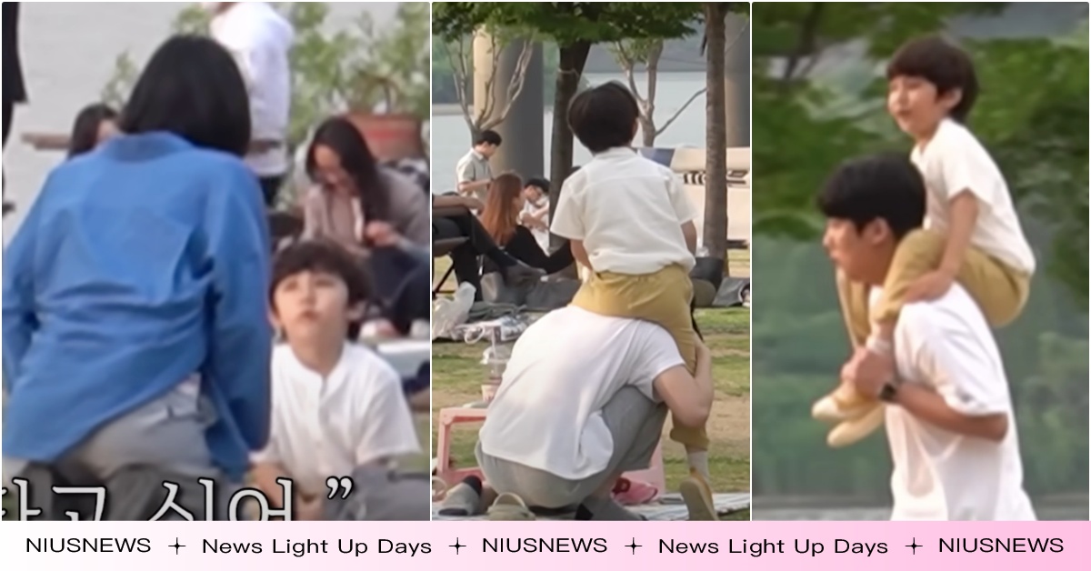 單親媽媽拒絕兒子坐肩膀！「路人真實反應」感動影片破百萬觀看，網鼻酸：這舉動是天使 韓國YouTube頻道、韓國隱藏攝影機、ODOSSI社會實現影片、單親父母困難、單親媽媽育兒、單親媽媽兒子、韓國童星、韓國爆紅影片