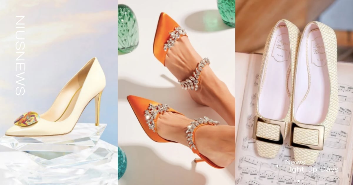 7個超美婚鞋品牌推薦！絕美紅底鞋、RV經典方釦，還有24K金箔打造超奢華！ 婚鞋品牌、婚禮、婚鞋、高跟鞋、婚紗、婚禮穿搭